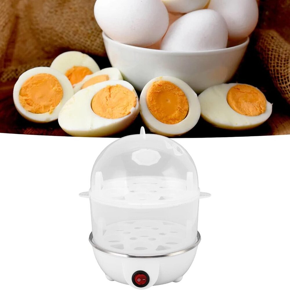 Rapid Electric Egg Cooker 14 Egg Capacity with Measuring Cup(1 Pack)